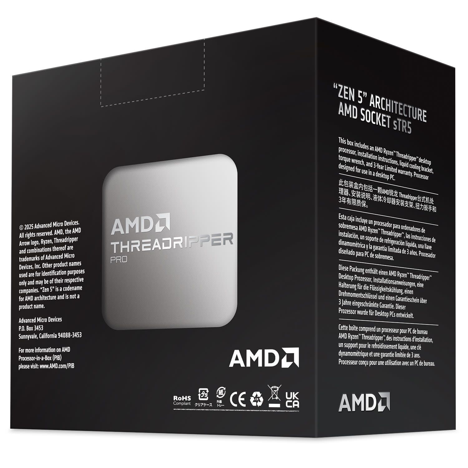 Εικόνα 5 του AMD CPU Ryzen Threadripper 9965WX (sTR5/4.2 GHz/128 ΜΒ)