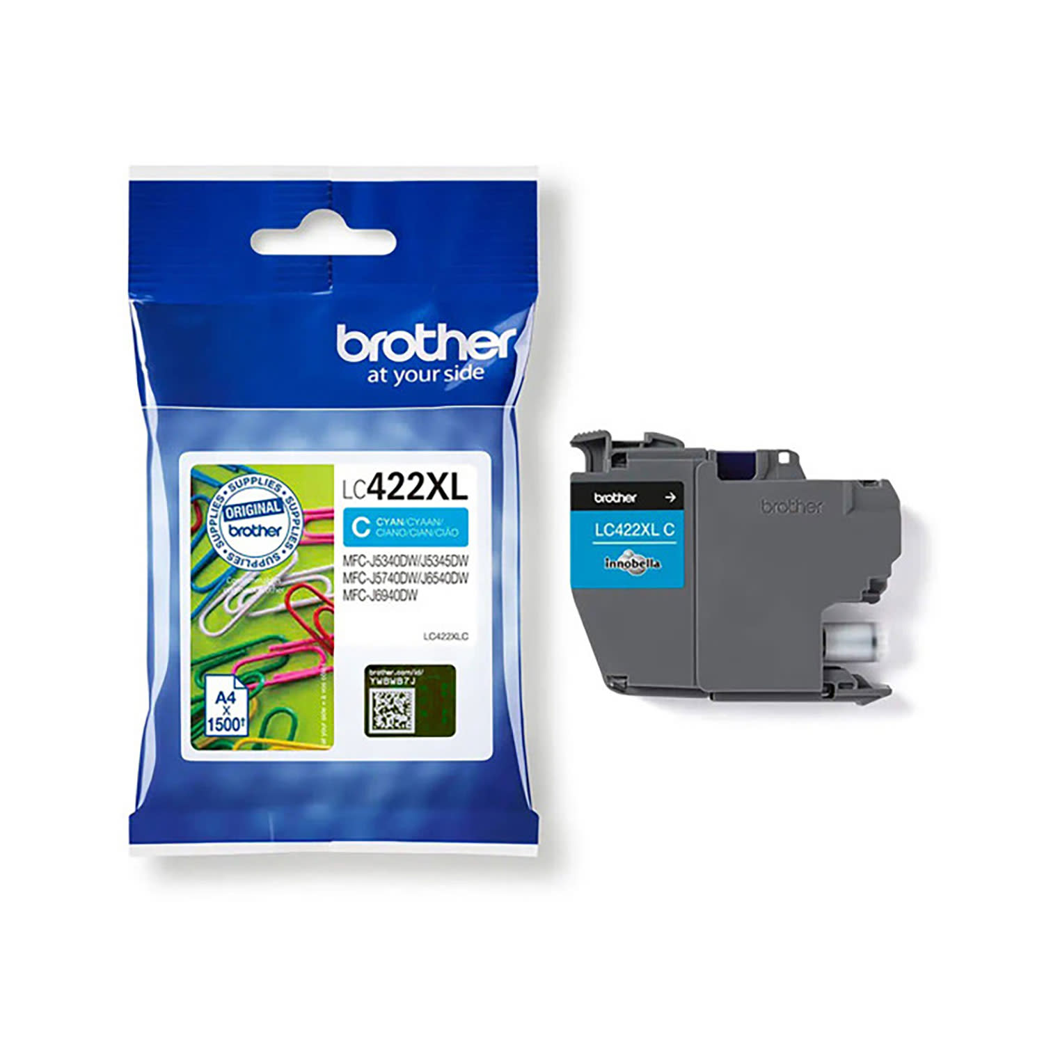 Εικόνα 1 του ΜΕΛΑΝΙ BROTHER LC-422XLC XL