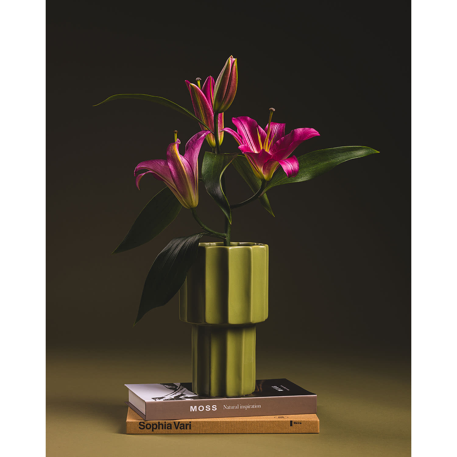 Κάνε κλικ για να δεις την εικόνα 2 του Sentio Πράσινο Βάζο Wild Poetry