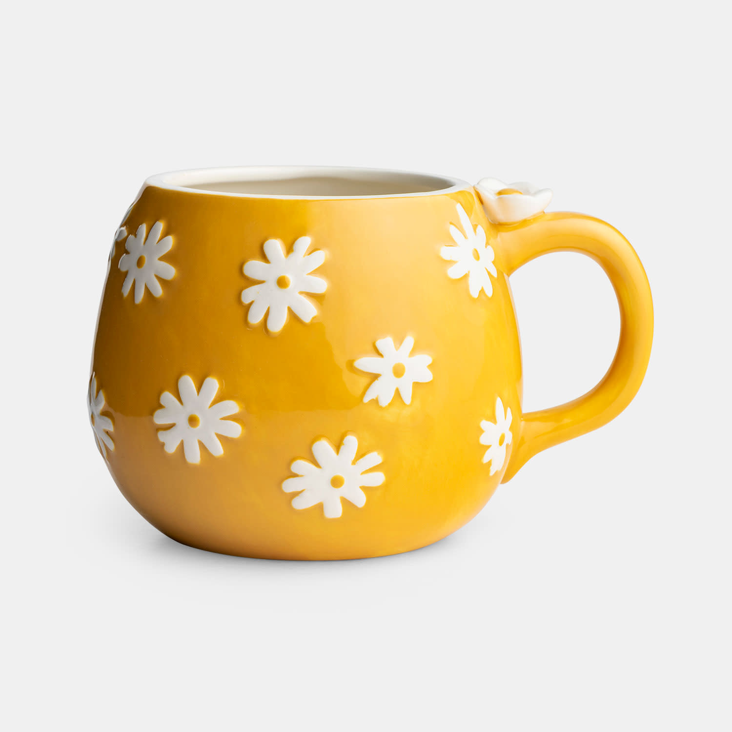 Κίτρινη Κούπα Με Λουλούδια Wild Poetry Sentio