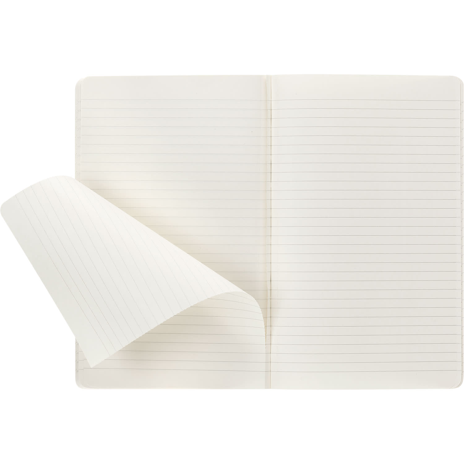 Κάνε κλικ για να δεις την εικόνα 4 του Moleskine Σημειωματάριο Ριγέ Large Μαύρο Σετ 3τμχ