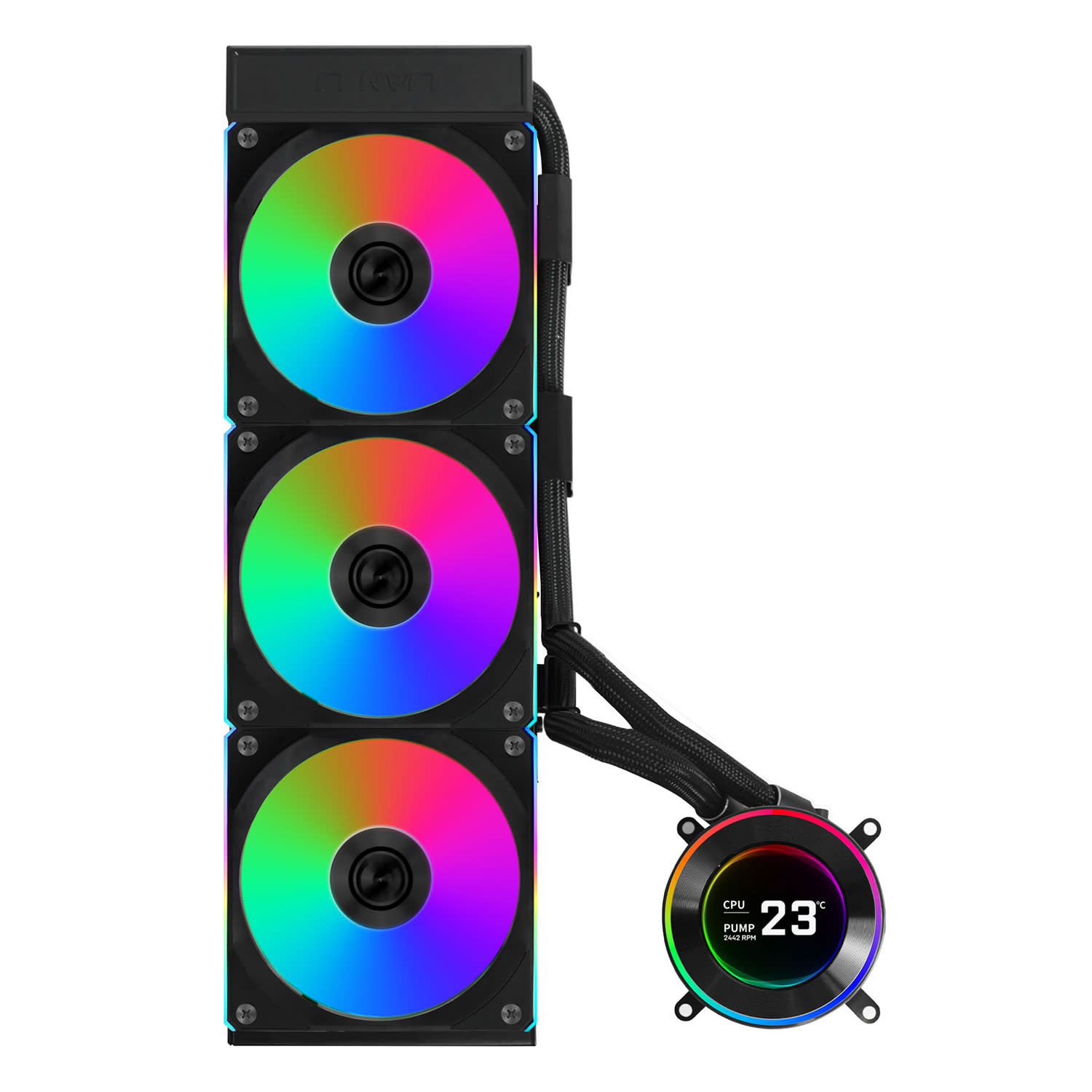 Εικόνα 1 του CPU Cooler Lian Li HydroShift II LCD 360 CL