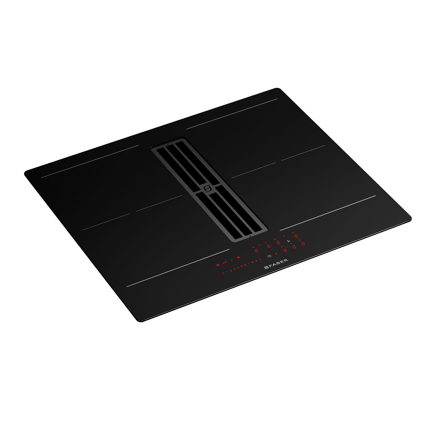 Faber GALILEO SLIM A600 Εστίες με Απορροφητήρα