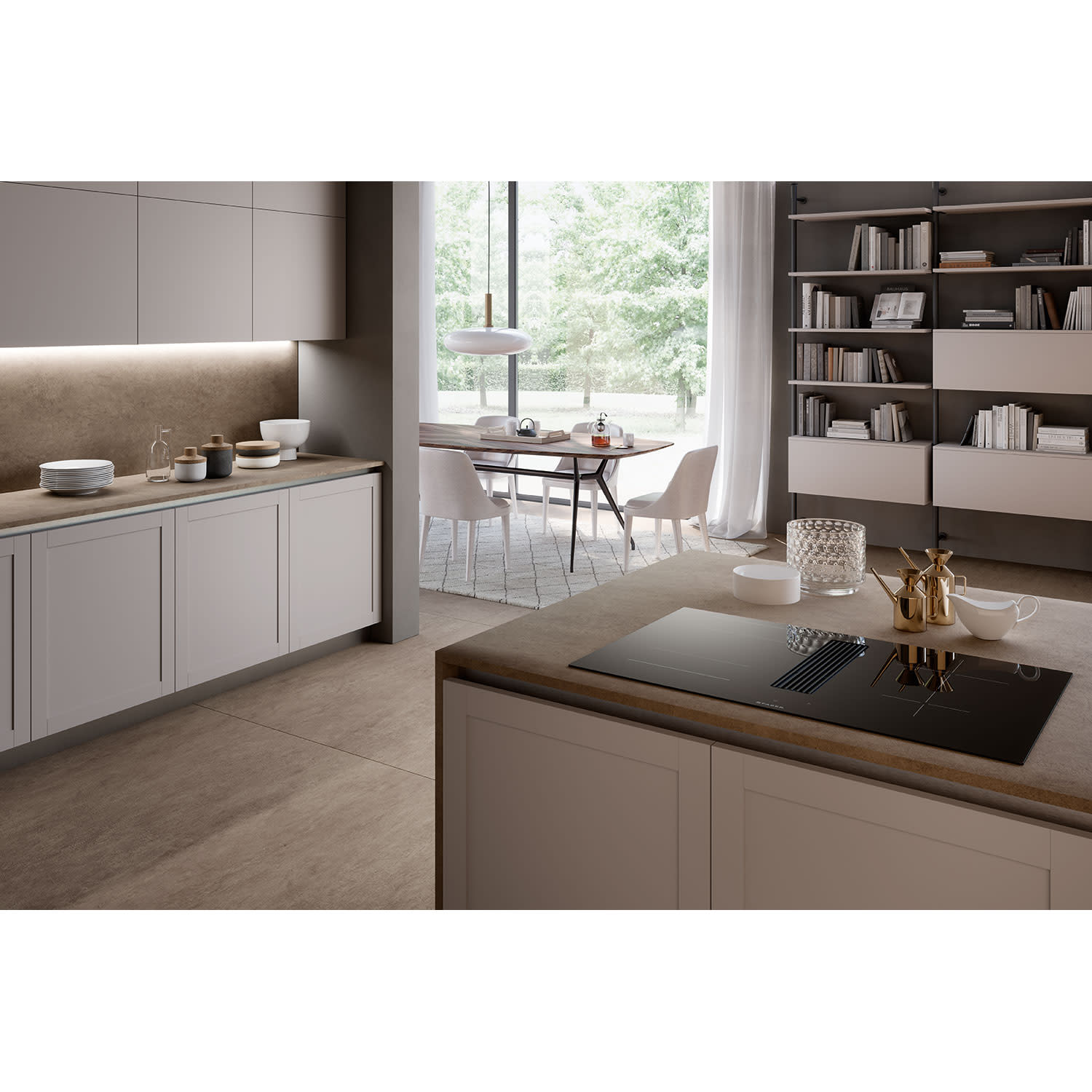 Κάνε κλικ για να δεις την εικόνα 4 του Faber GALILEO LINEAR A830 Εστίες με Απορροφητήρα