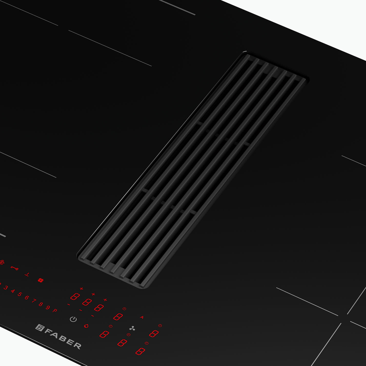 Εικόνα 2 του Faber GALILEO LINEAR  F830 Εστίες με Απορροφητήρα