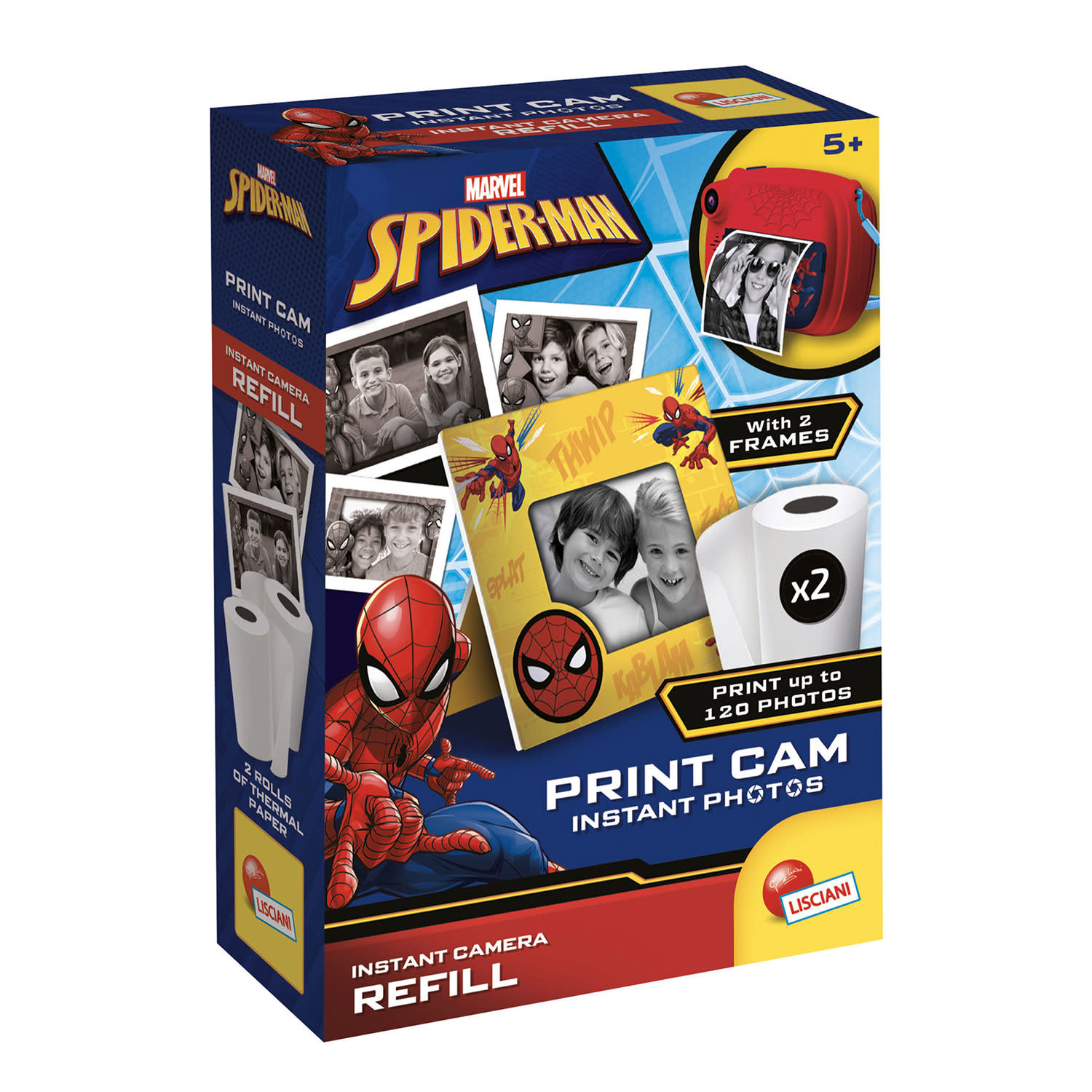 Real Fun Spiderman Print Cam Ανταλλακτικό Refill