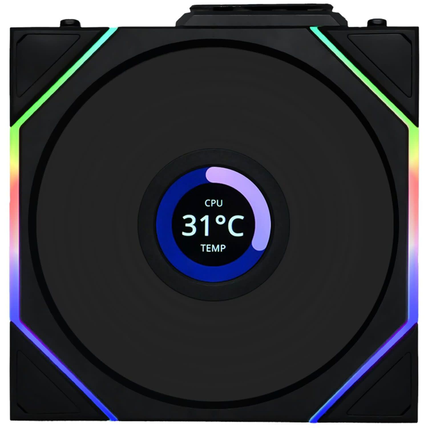 Εικόνα 1 του Lian Li UNI FAN TL-LCD Wireless 120 Black