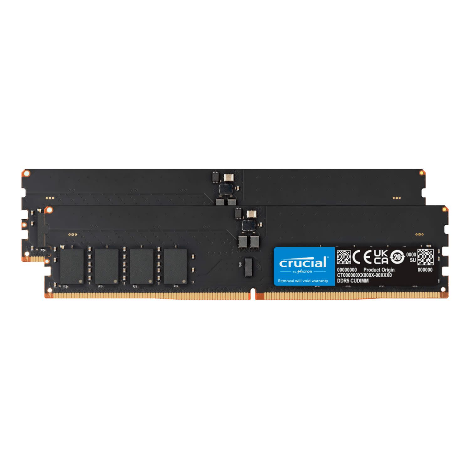 Κάνε κλικ για να δεις την εικόνα 1 του Crucial Desktop RAM CUDIMM 64GB Kit 6400MHz DDR5