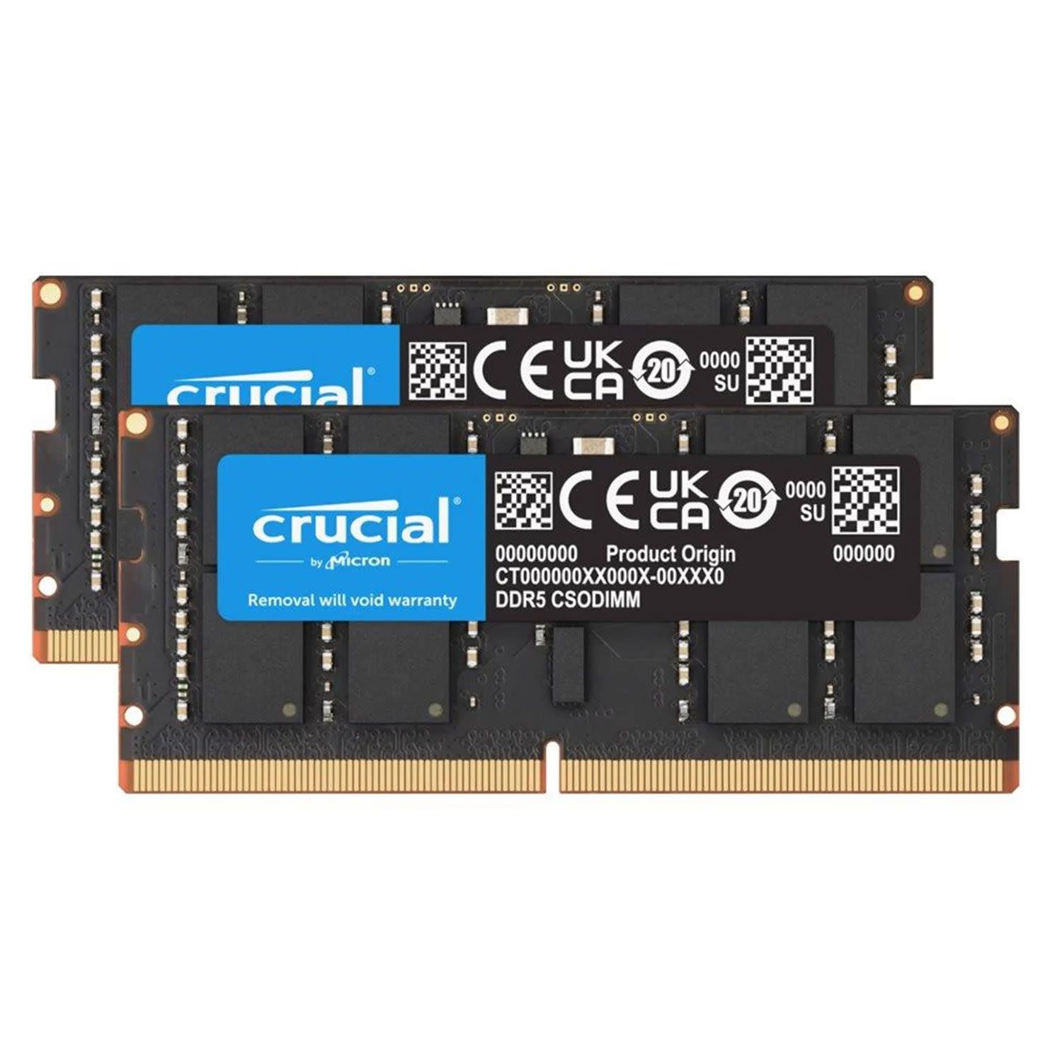 Κάνε κλικ για να δεις την εικόνα 1 του Crucial Laptop RAM CSODIMM 48GB Kit 6400MHz DDR5