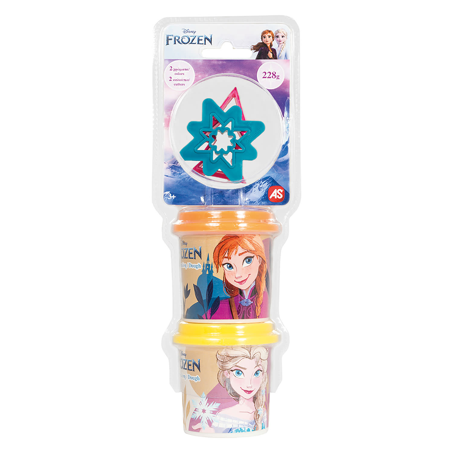 Κάνε κλικ για να δεις την εικόνα 7 του AS Σετ 2 Βαζάκια Πλαστελίνης 4oz Frozen & Spiderman