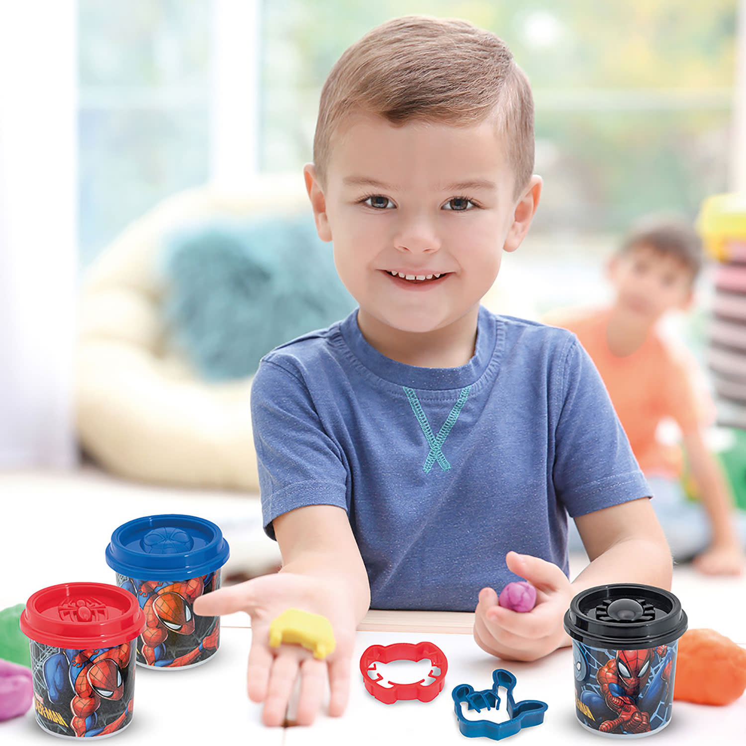 Κάνε κλικ για να δεις την εικόνα 9 του AS Σετ 2 Βαζάκια Πλαστελίνης 4oz Frozen & Spiderman