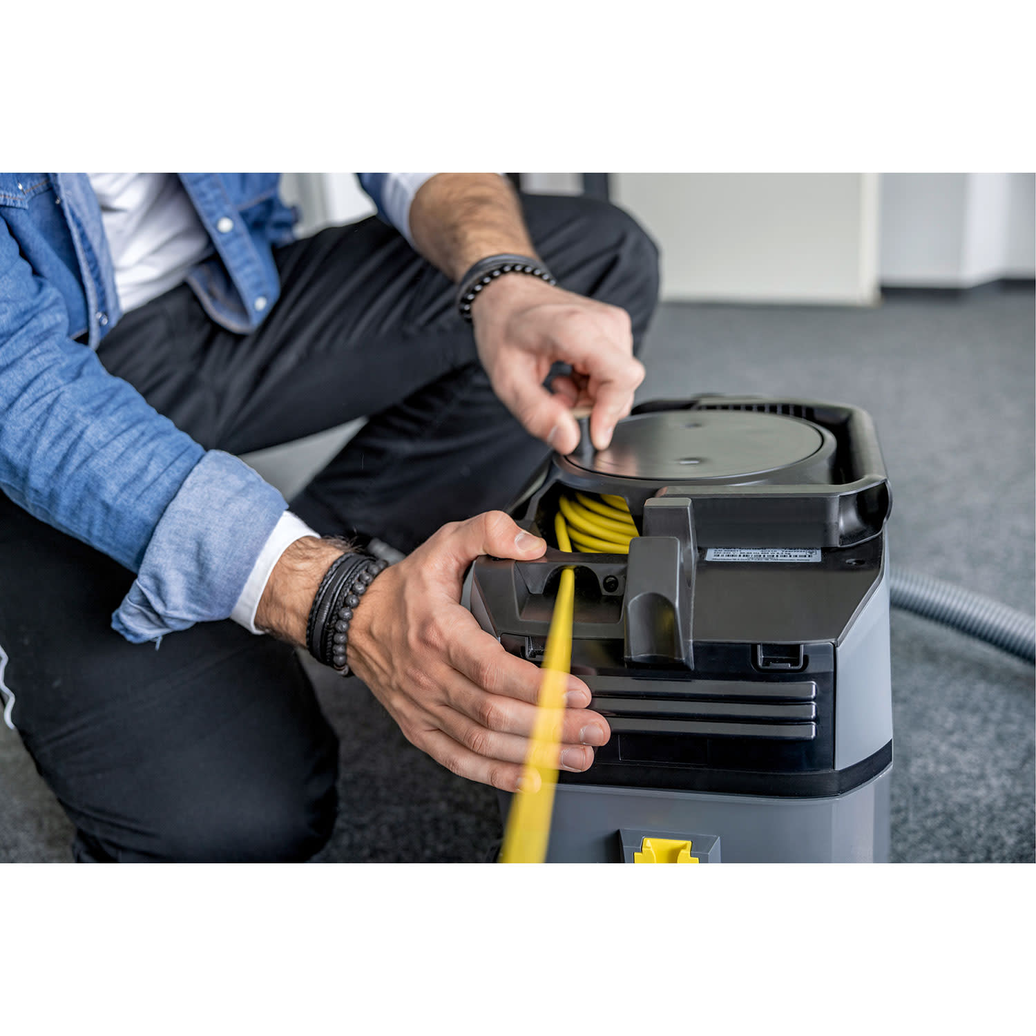Εικόνα 7 του Karcher Σκούπα Με Σακούλα T 10/1 Adv HEPA