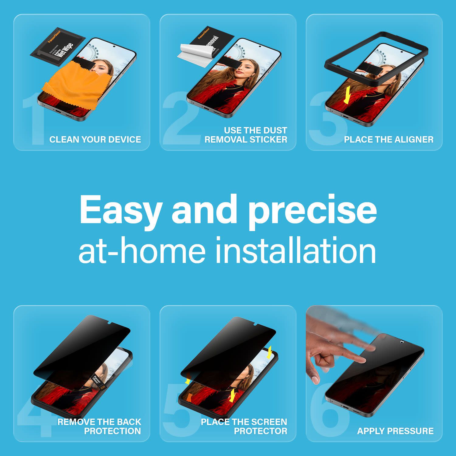 Εικόνα 10 του PanzerGlass Privacy Samsung Galaxy S25+