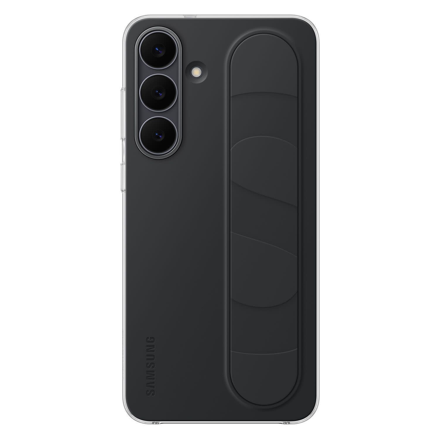 Samsung Θήκη Back Cover για Samsung Galaxy S25 FE Standing Grip Μαύρη