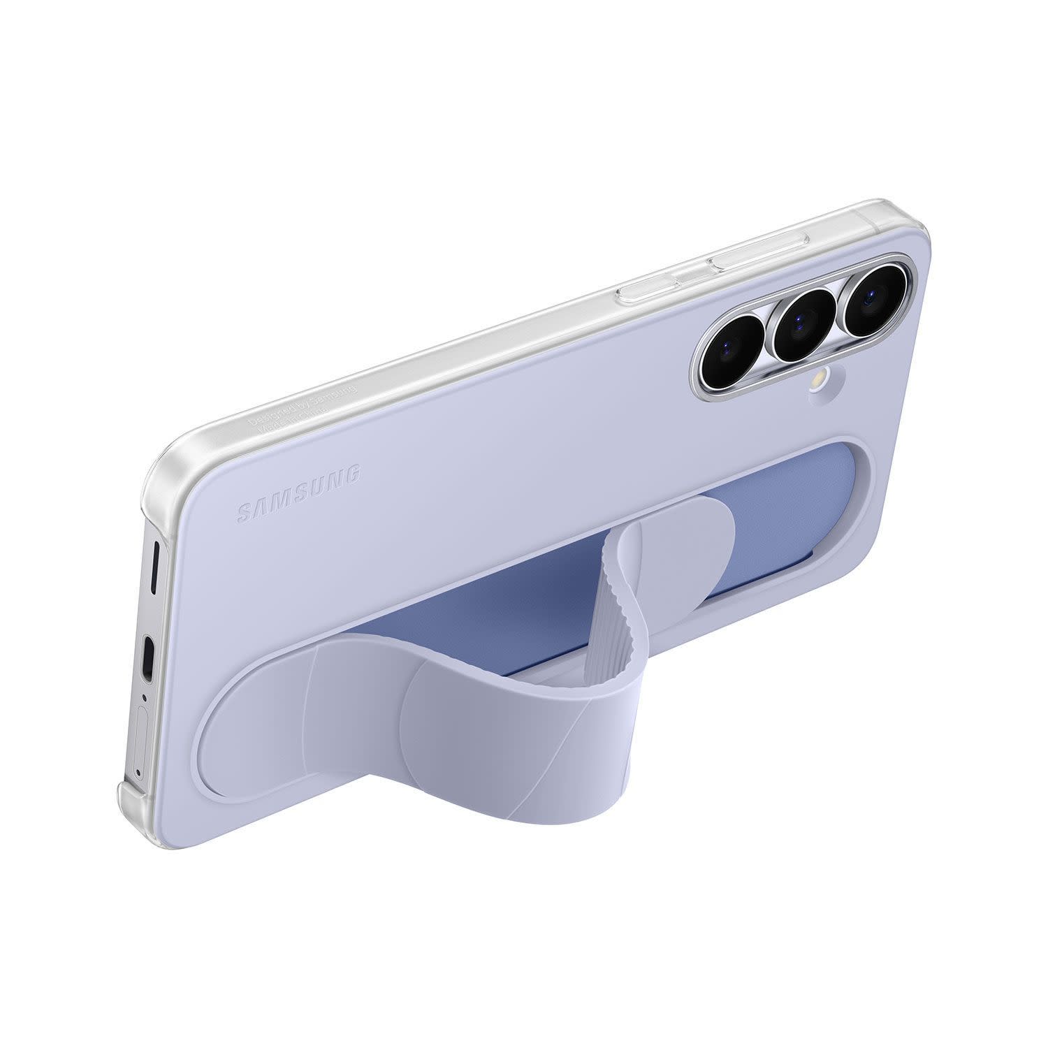 Κάνε κλικ για να δεις την εικόνα 2 του Samsung Θήκη Back Cover για Samsung Galaxy S25 FE Standing Grip Light Blue