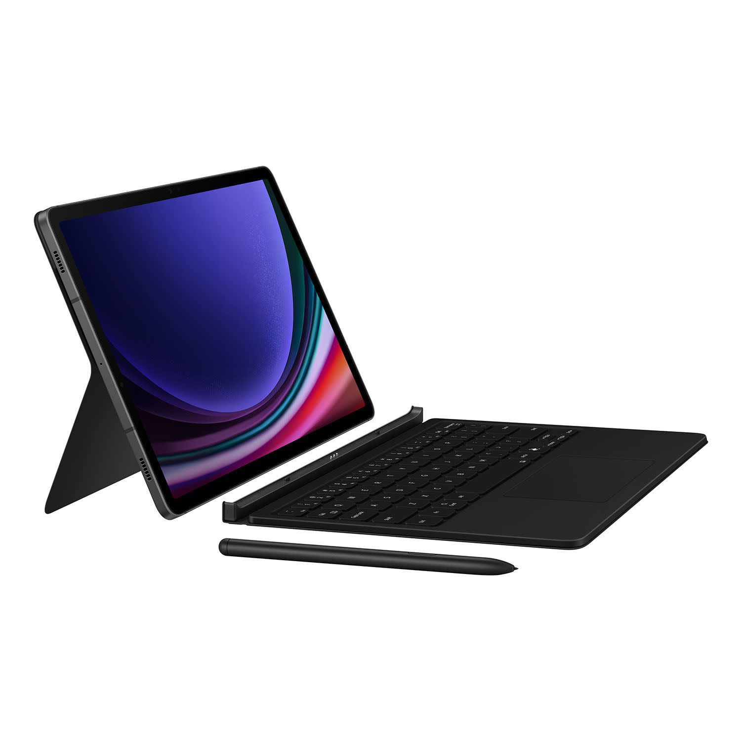 Κάνε κλικ για να δεις την εικόνα 2 του Samsung Tab S9/S9 FE/S10 FE/S10Lite Keyb Black