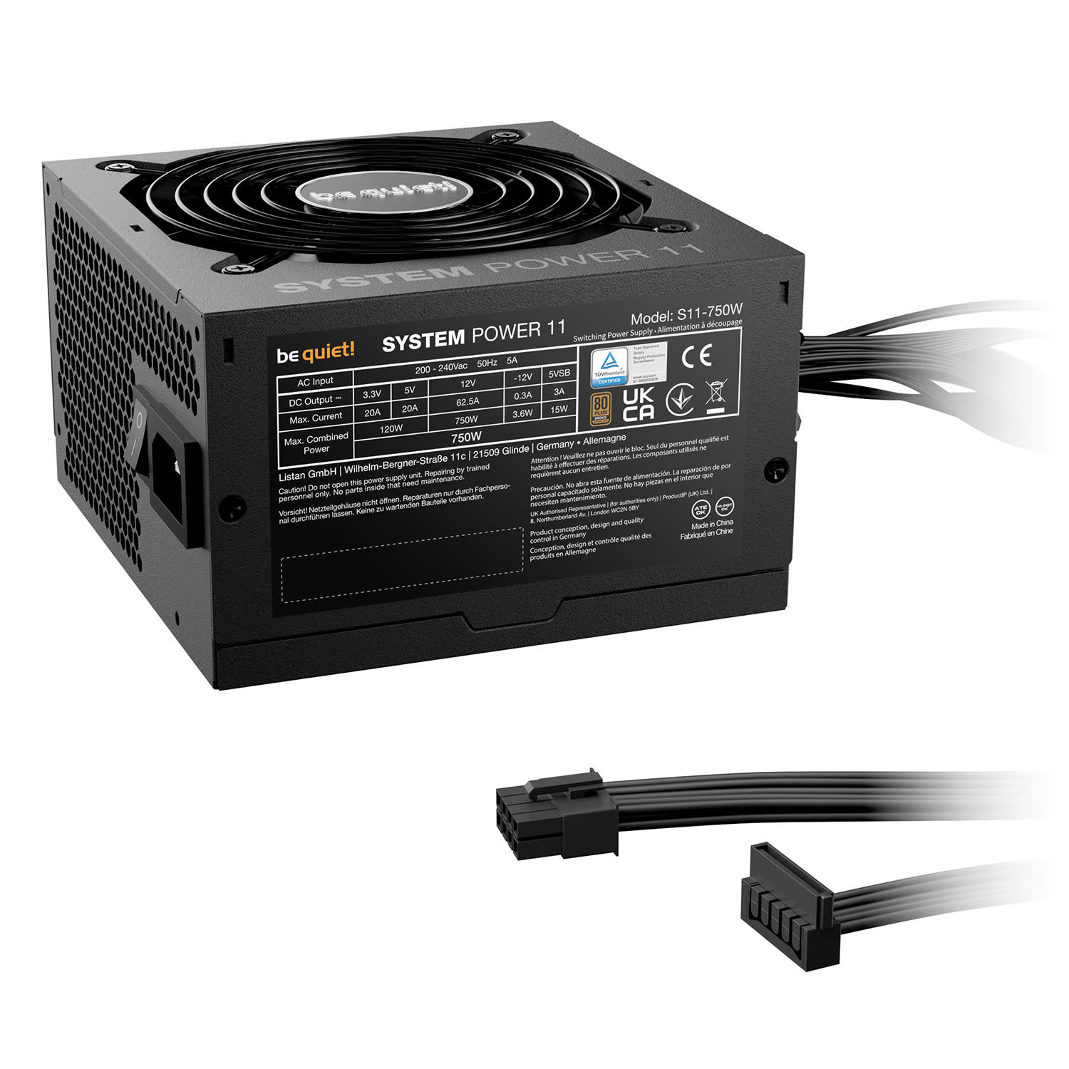 Εικόνα 3 του Be Quiet! Be Quiet PSU System Power 11 750W 80+ Bronze