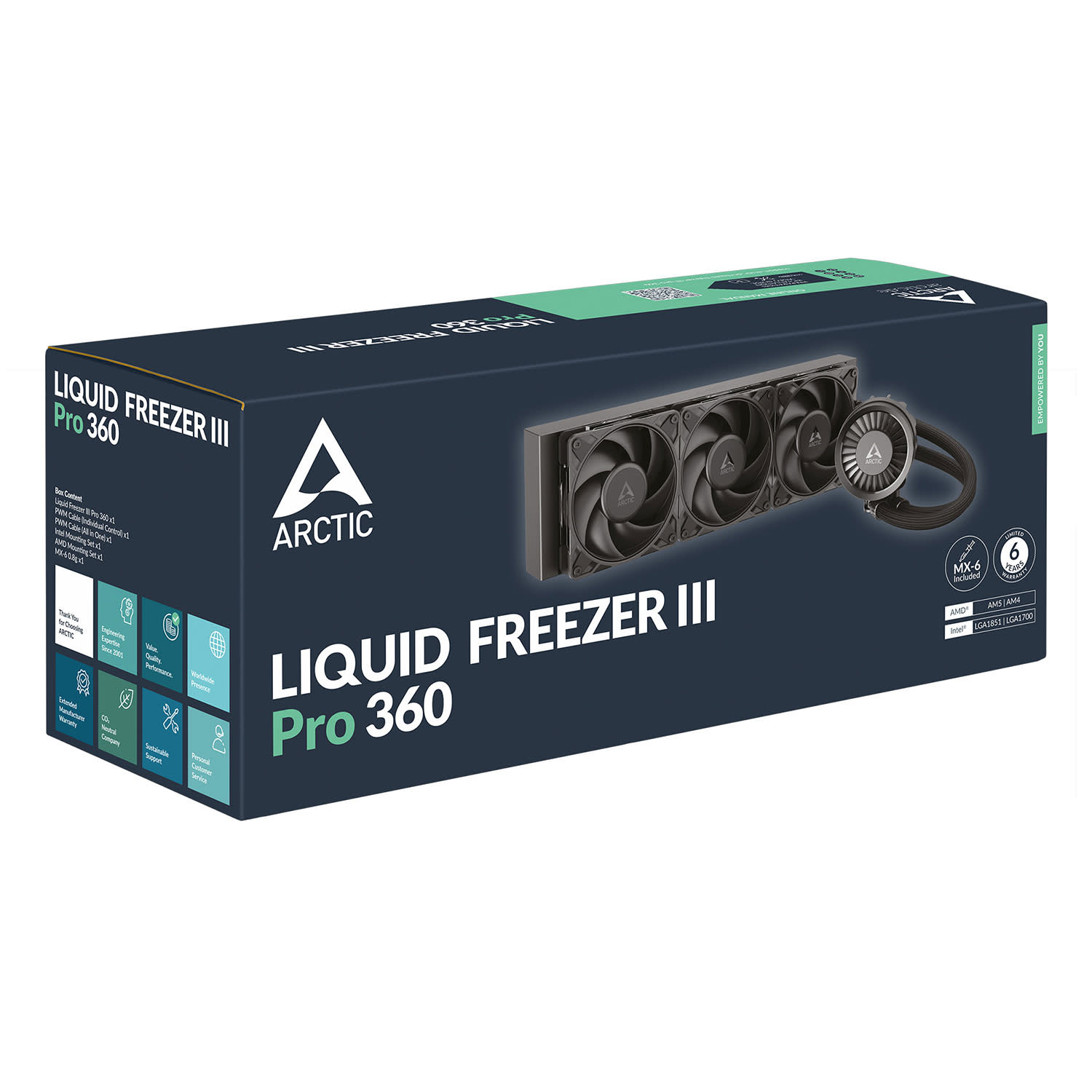 Εικόνα 6 του Arctic Cooling CPU Cooler Arctic Liquid Freezer III Pro 360 Black