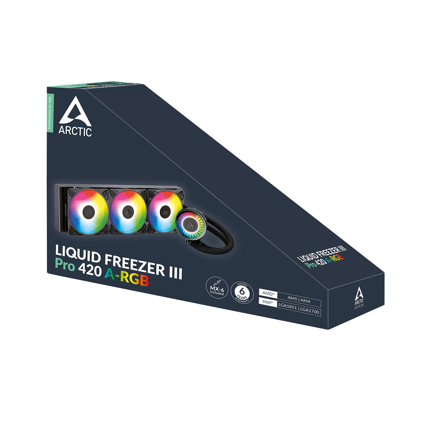 Εικόνα 6 του Arctic Cooling CPU Cooler Arctic Liquid Freezer III Pro 420 A-RGB Black