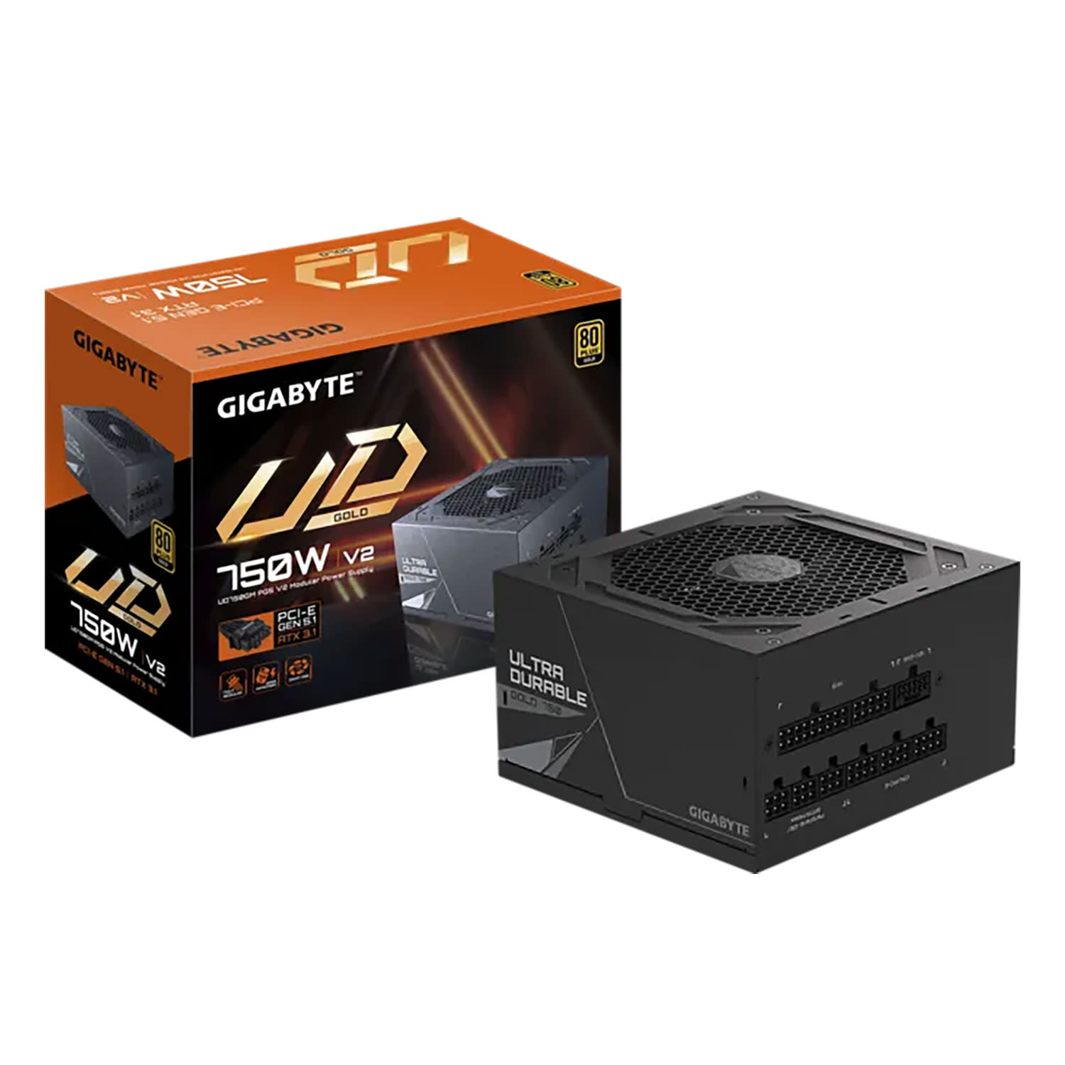 Κάνε κλικ για να δεις την εικόνα 1 του PSU Gigabyte 750W 80+ Gold Modular