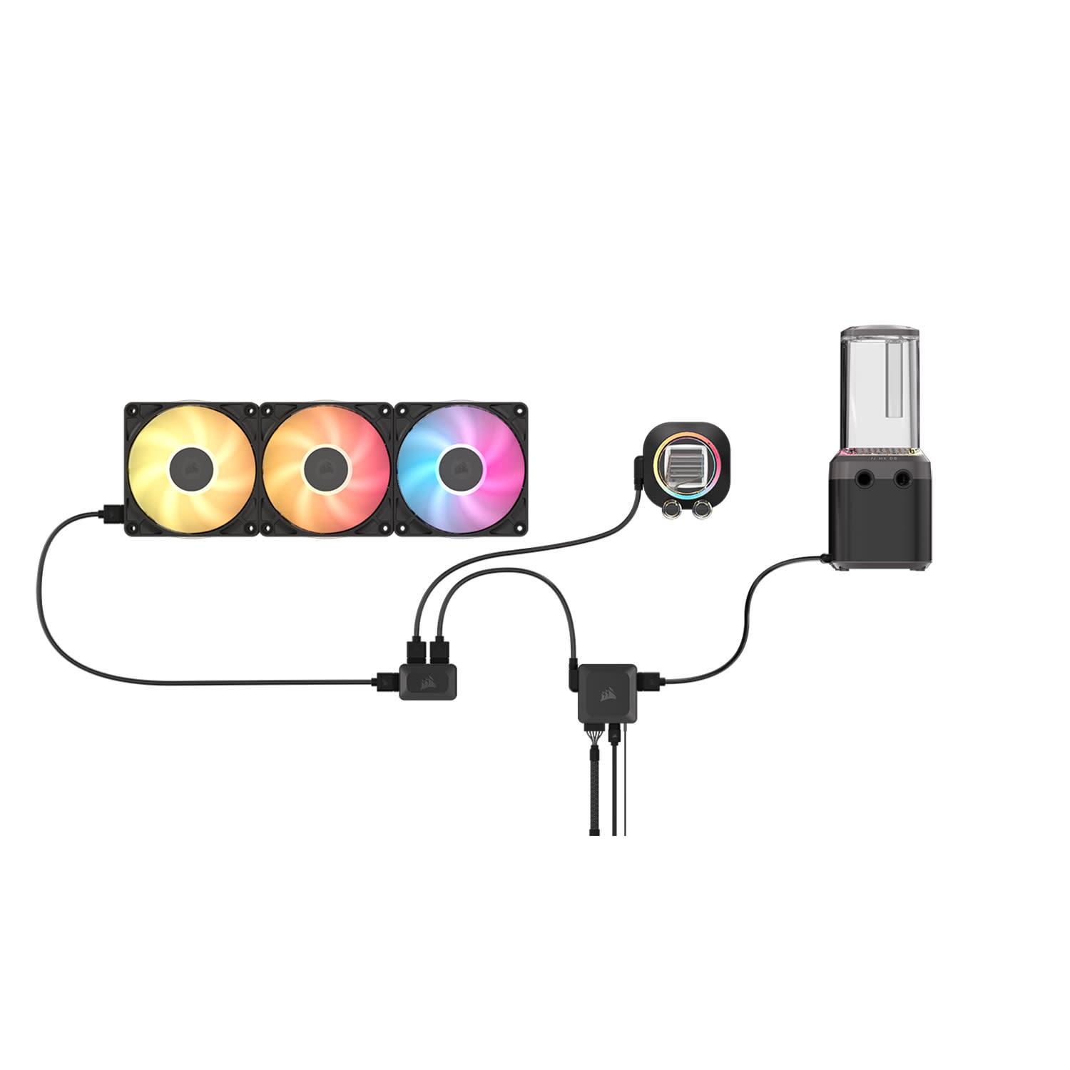 Εικόνα 3 του Corsair Custom Cooling Kit HydroX XH505i Stealth Gray