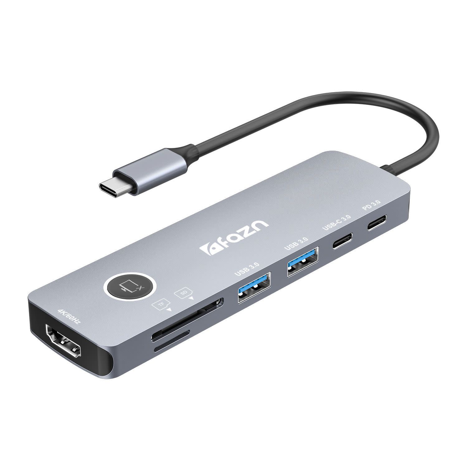 Fazn Office Pro USB-C 8-in-1 One Click Monitor Adaptor