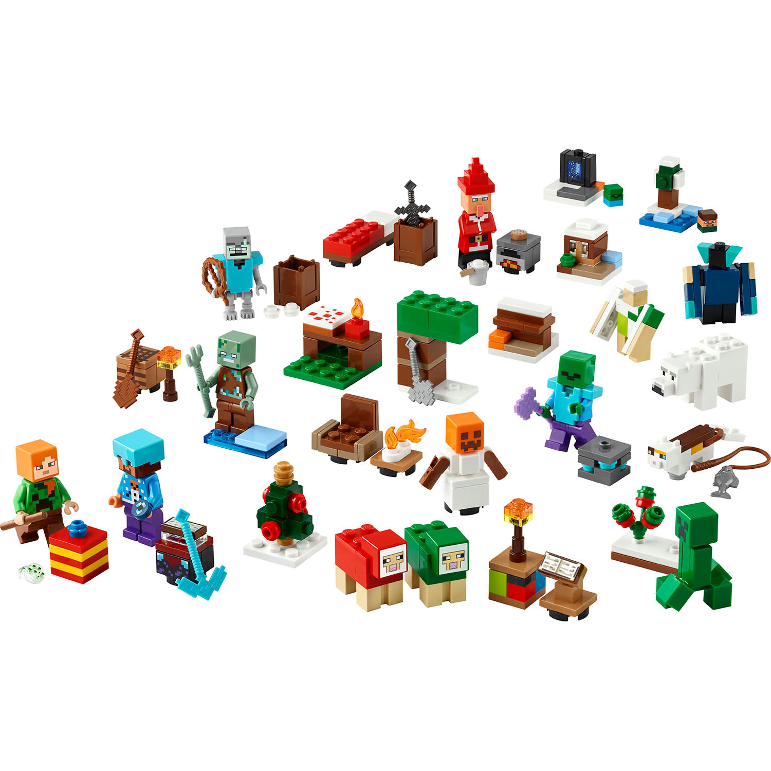 Εικόνα 2 του 21280 Minecraft Advent Calendar 2025 LEGO