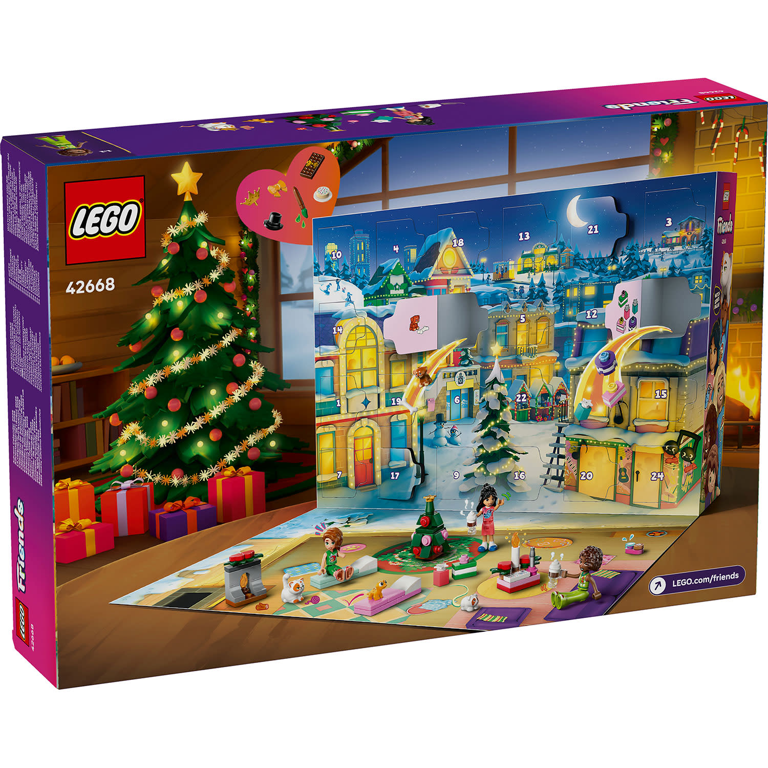 Κάνε κλικ για να δεις την εικόνα 5 του 42668 Friends Advent Calendar 2025 LEGO