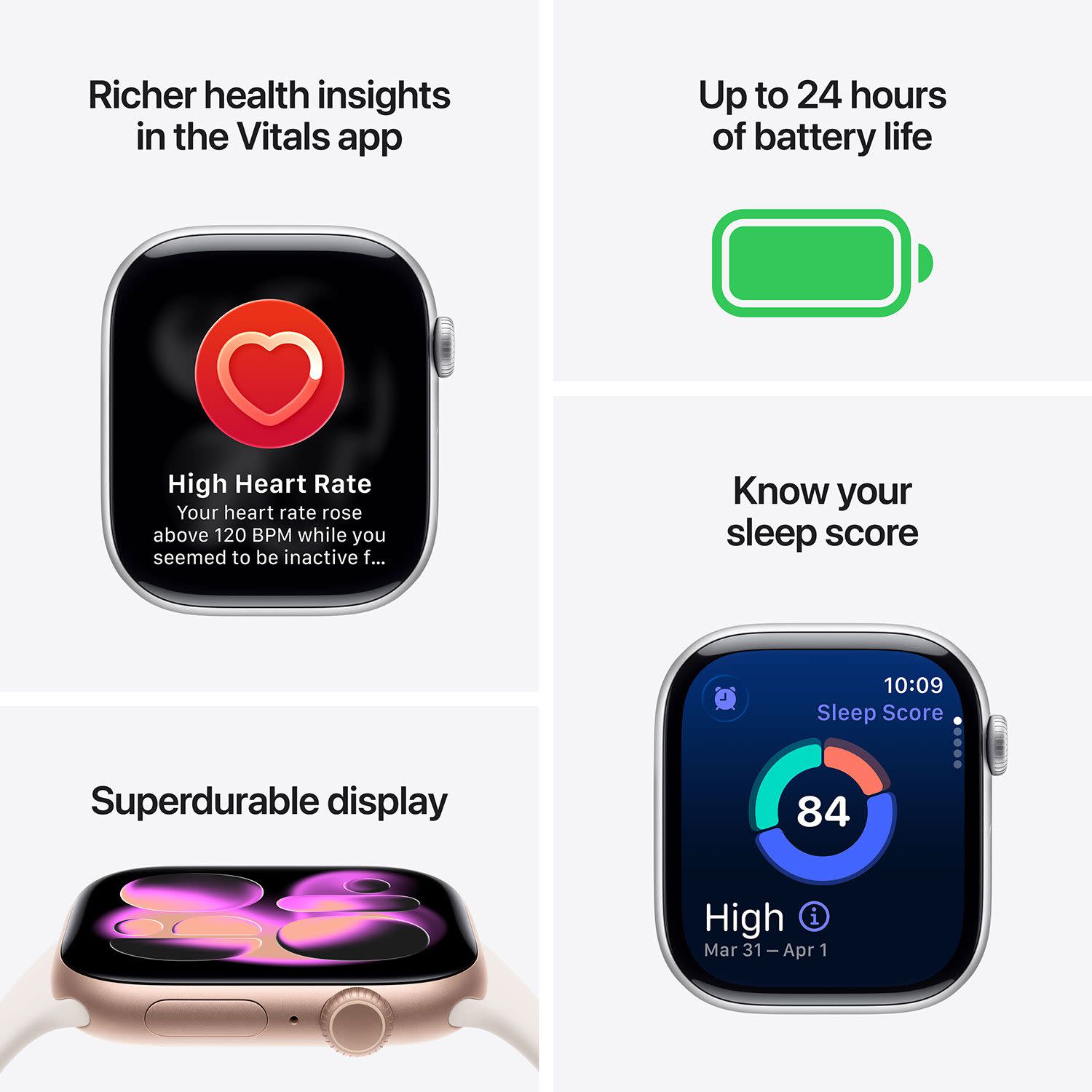 Εικόνα 3 του Apple Watch Series 11 Cell 42mm Slate Titanium with Slate Milanese Loop