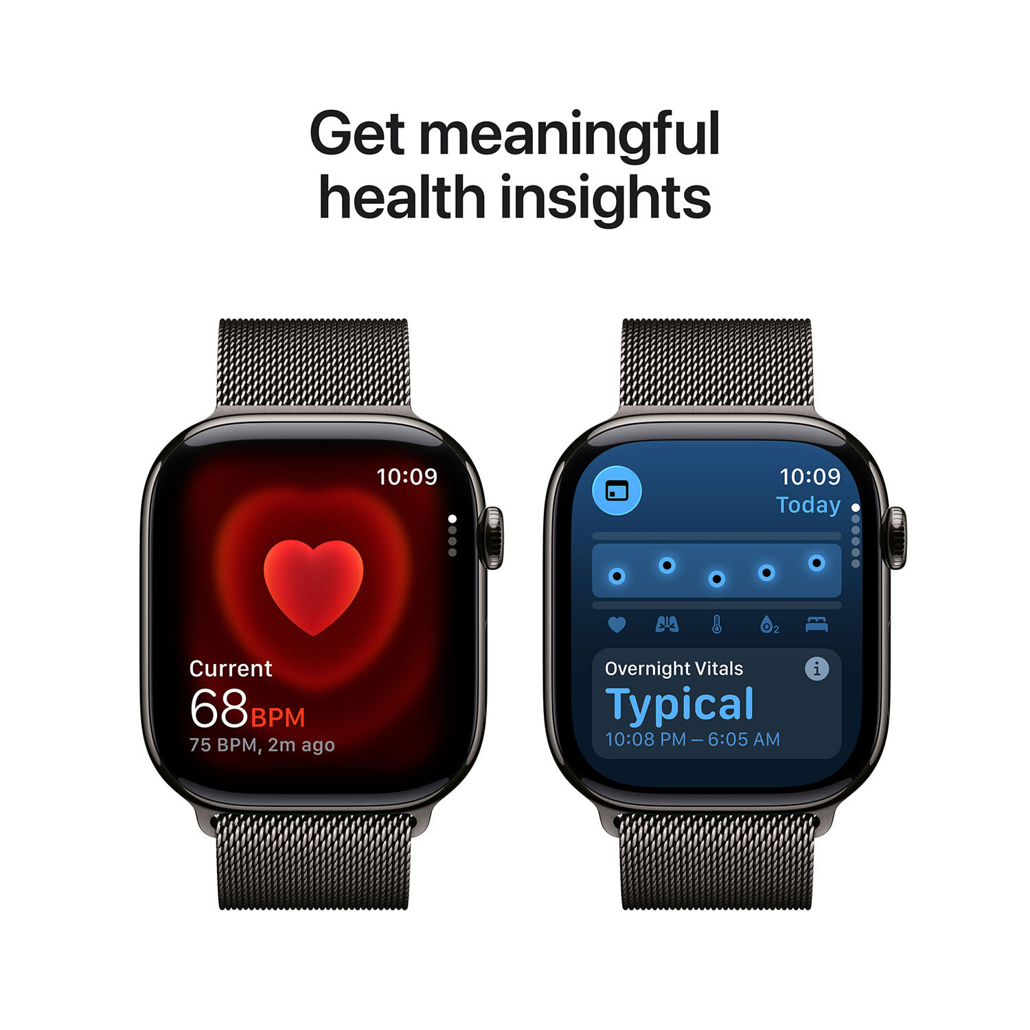 Εικόνα 5 του Apple Watch Series 11 Cell 42mm Slate Titanium with Slate Milanese Loop