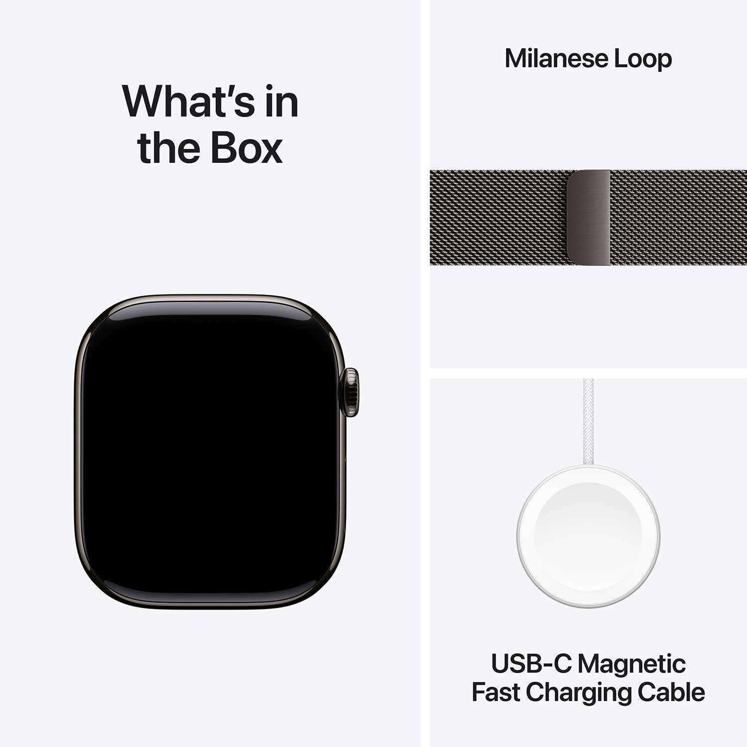 Εικόνα 8 του Apple Watch Series 11 Cell 42mm Slate Titanium with Slate Milanese Loop