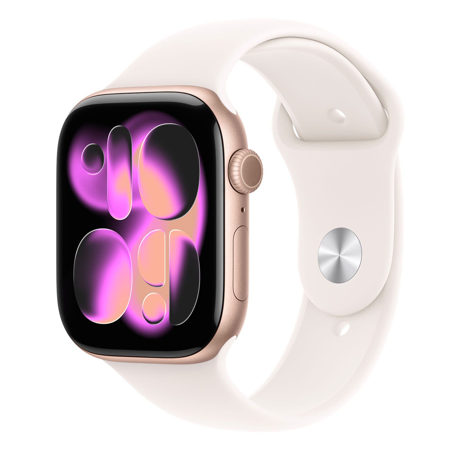 Εικόνα 1 του Apple Watch Series 11 Cell 42mm Rose Gold with Light Blush Sport Band S/M