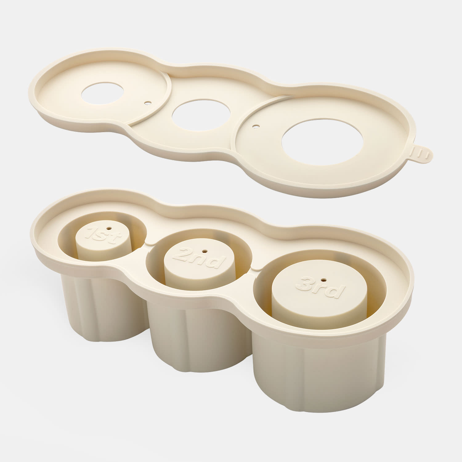 Sentio Φόρμα σιλικόνης 3 θέσεων για Παγούρια 20oz,30oz & 40oz