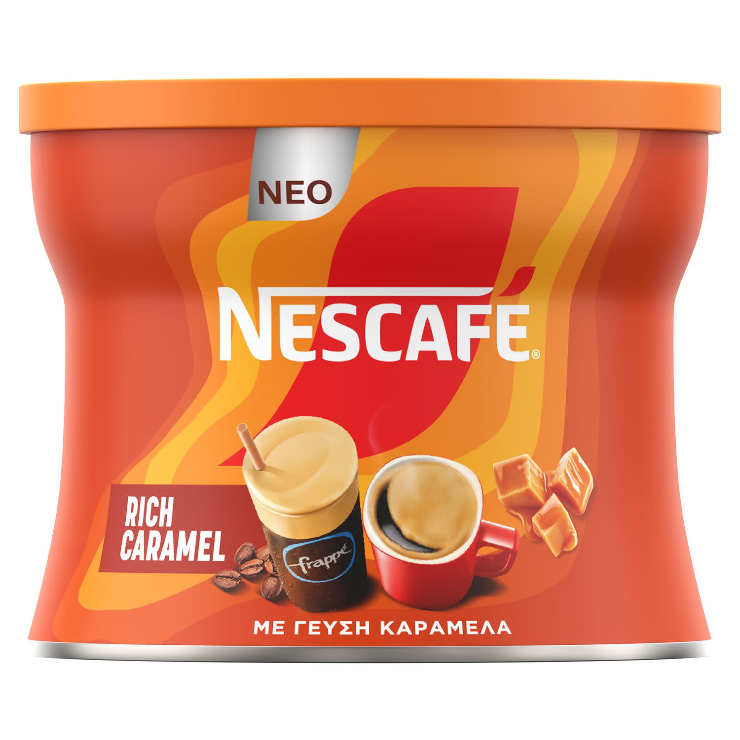 NESCAFE Rich Caramel Στιγμιαίος Καφές με Γεύση Καραμέλα 95gr