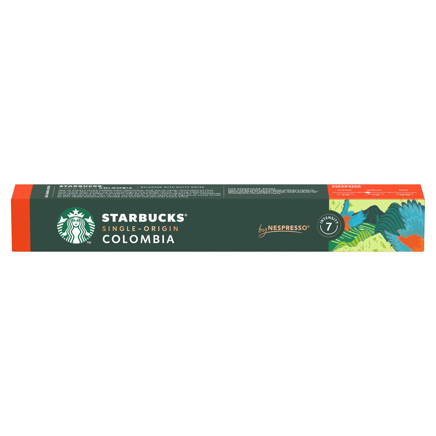 Starbucks by Nespresso Κάψουλες Espresso Single Origin Colombia 10 τεμ.