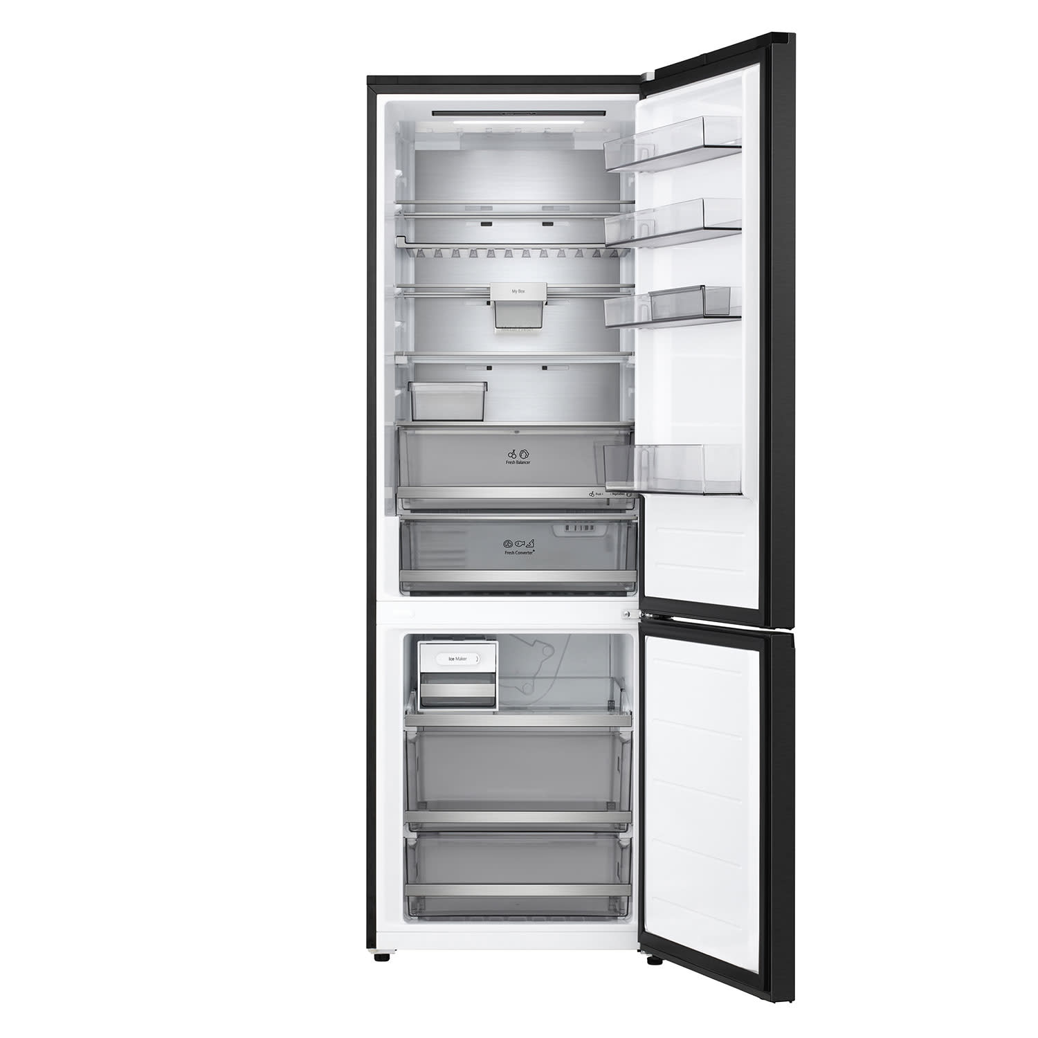 Εικόνα 3 του LG GBBW726DEV Ψυγειοκαταψύκτης Ανθρακί