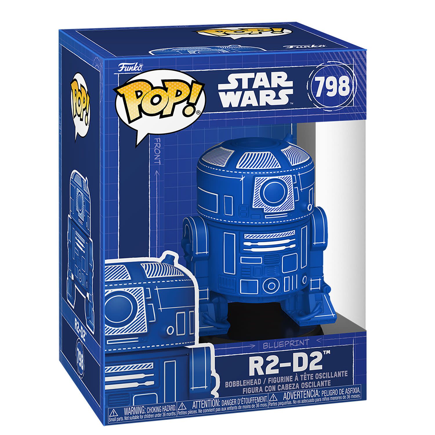 Κάνε κλικ για να δεις την εικόνα 1 του Funko Pop! Star Wars: Star Wars - R2-D2 Blueprint #798