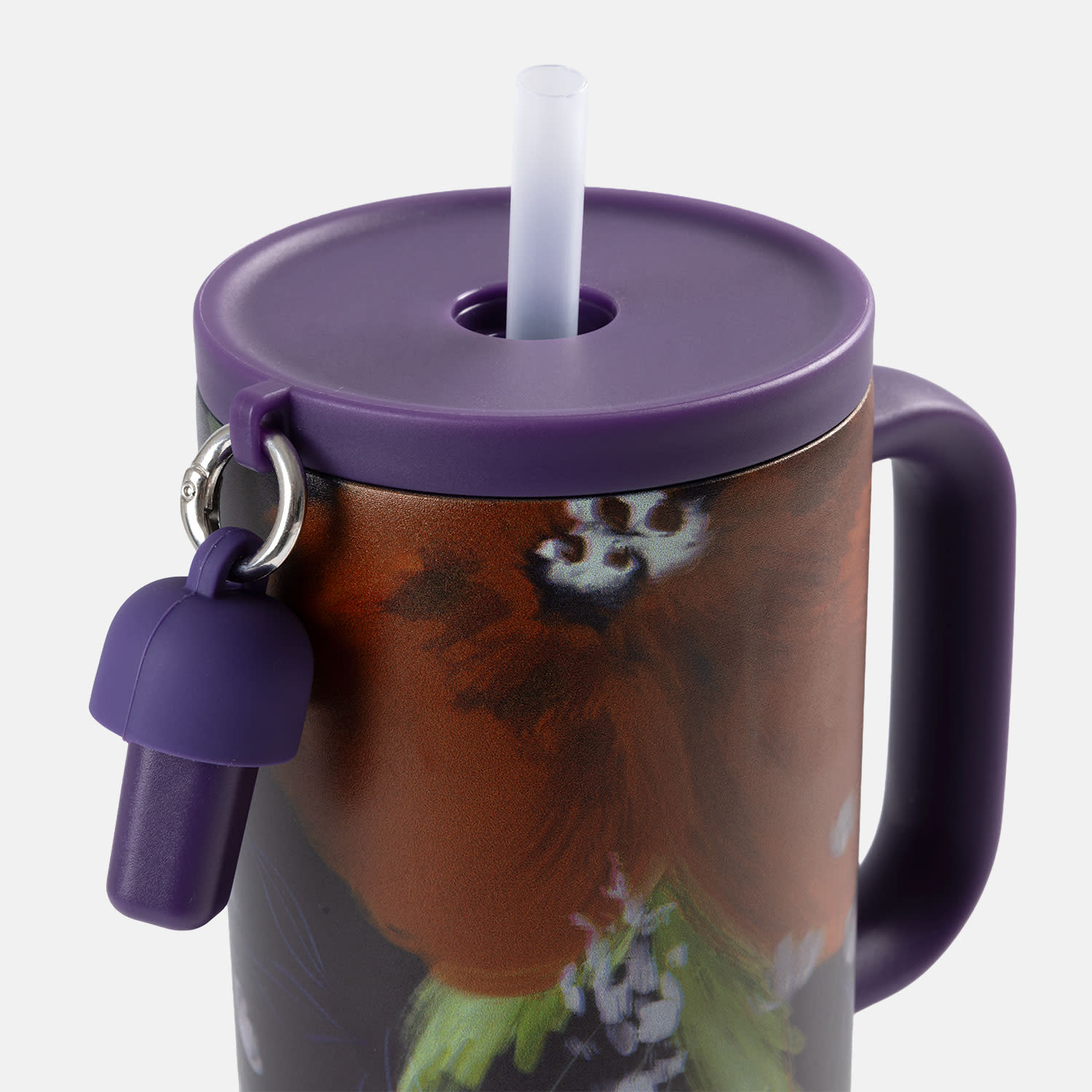 Εικόνα 3 του Sentio Παγούρι με Καλαμάκι 900ml Fall Floral