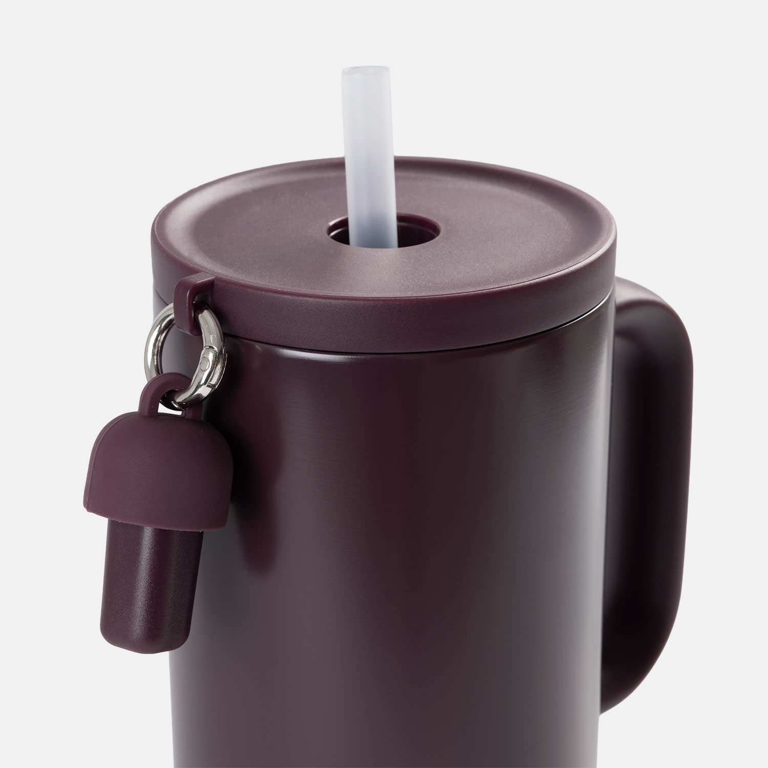 Εικόνα 3 του Sentio Παγούρι με Καλαμάκι 900ml Cherry Lacquer
