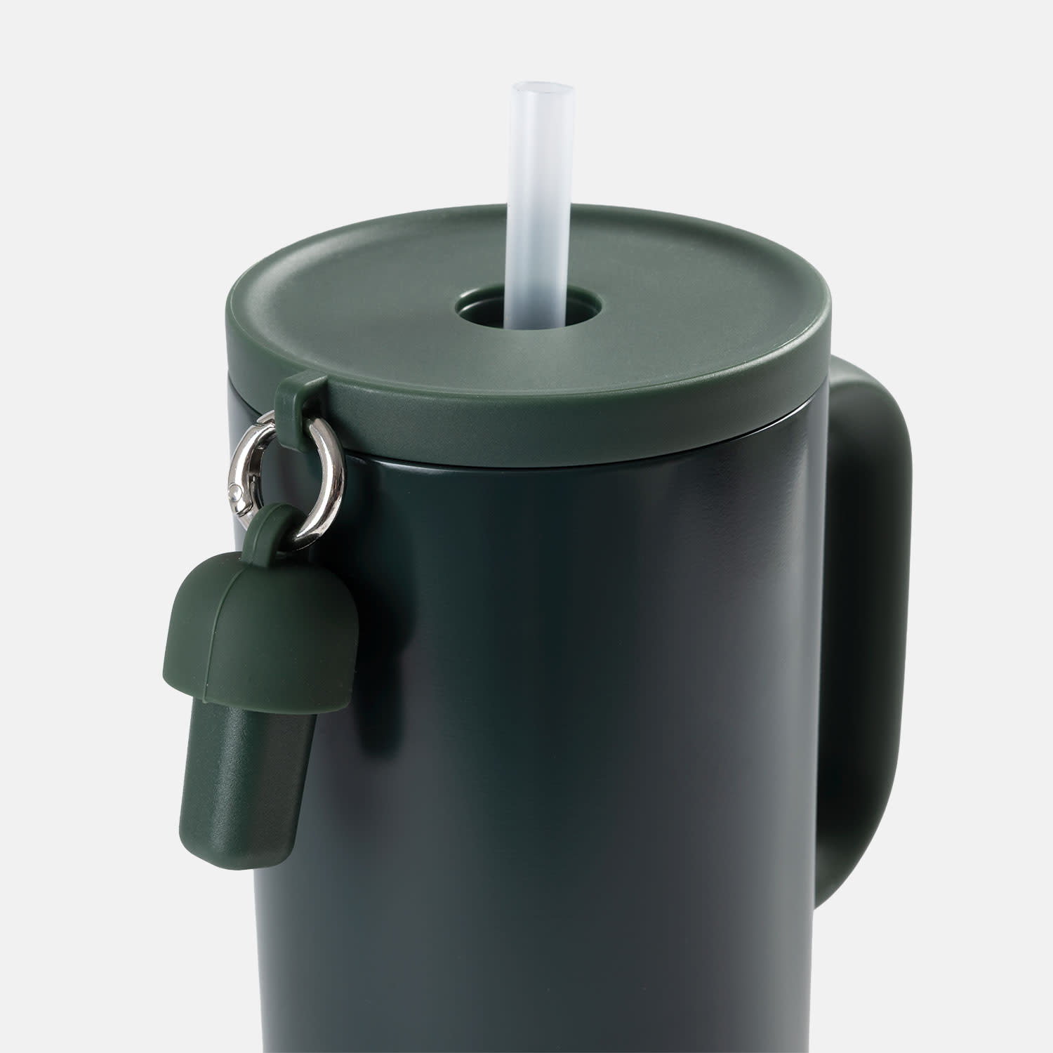 Εικόνα 3 του Sentio Παγούρι με Καλαμάκι 900ml Πράσινο