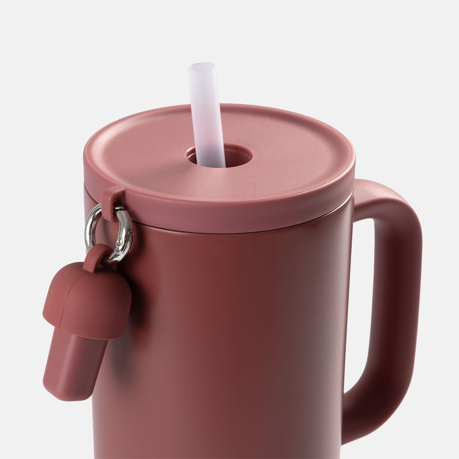 Εικόνα 3 του Sentio Παγούρι με Καλαμάκι 900ml Dusty Rose