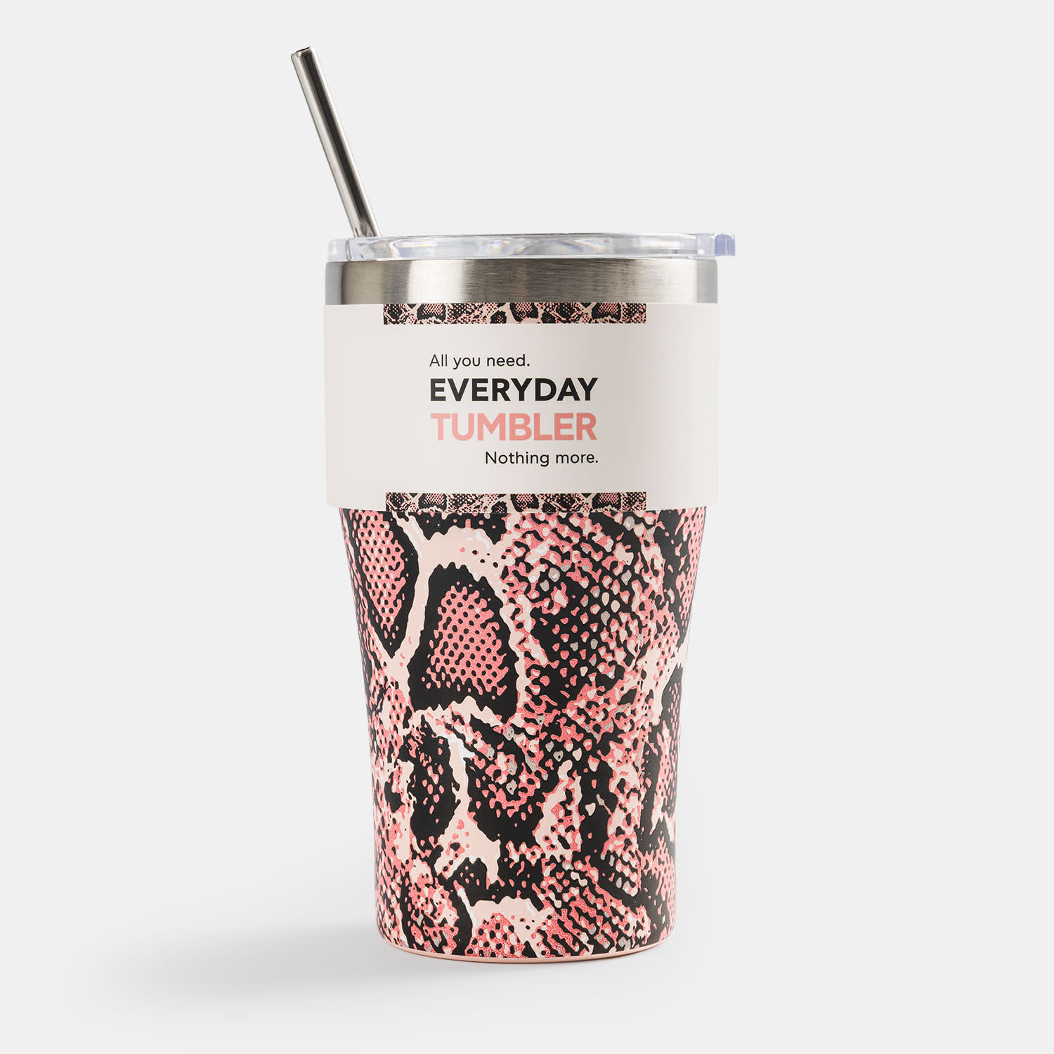 Sentio Κούπα Ταξιδίου με Καλαμάκι 500ml Snake