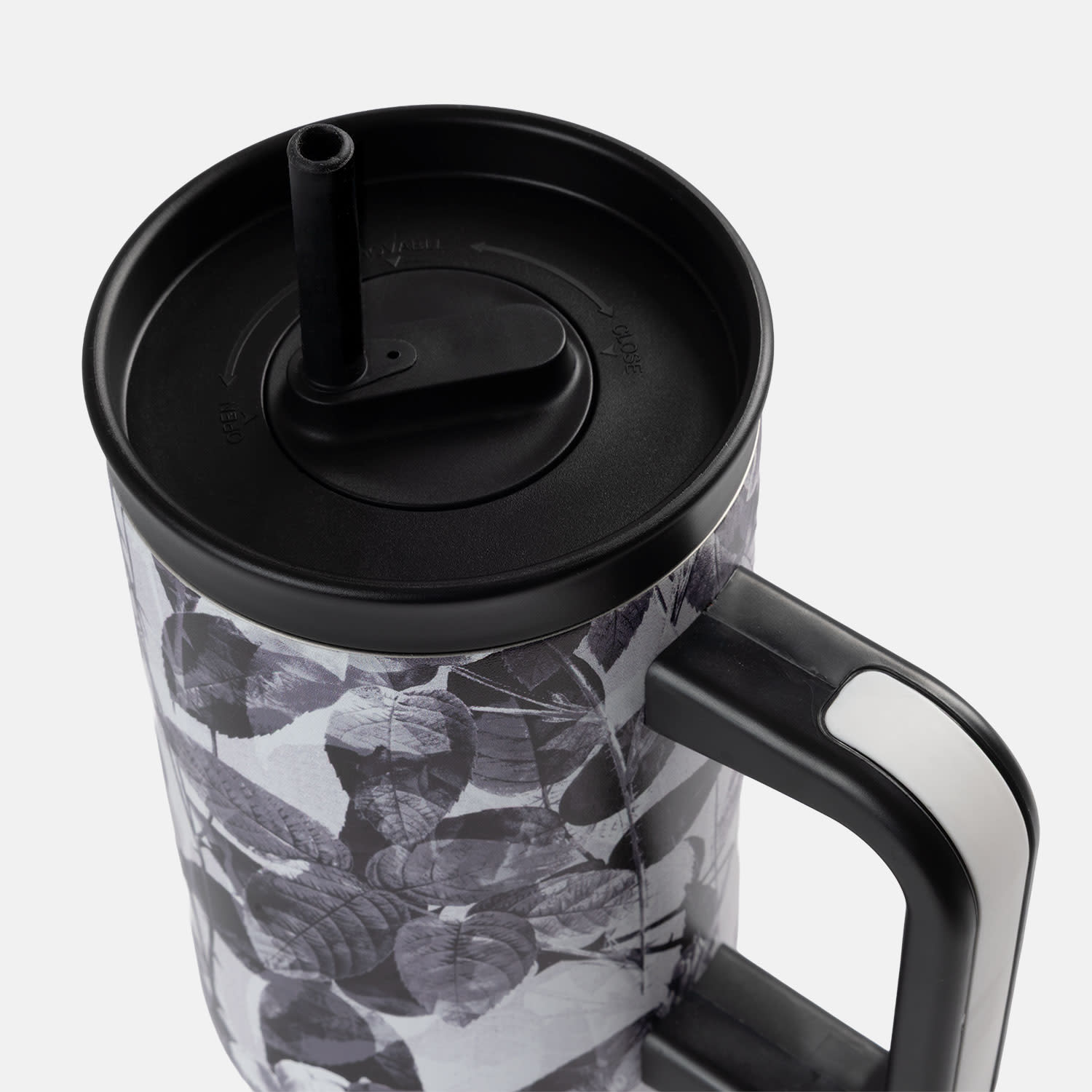 Εικόνα 3 του Sentio Παγούρι με Καλαμάκι 1200ml Gothic Roses