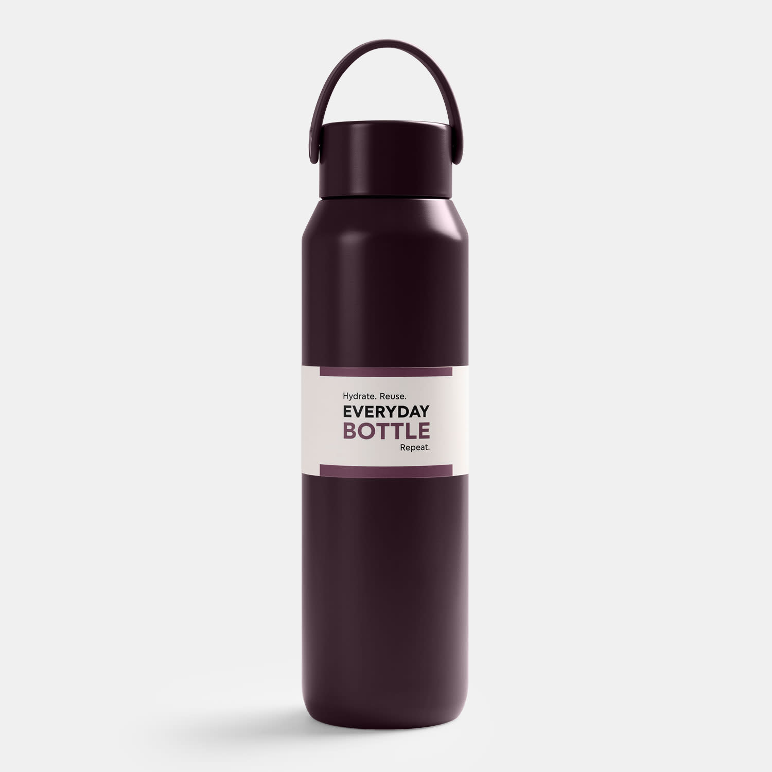 Sentio Παγούρι Θερμός 600ml Cherry Lacquer