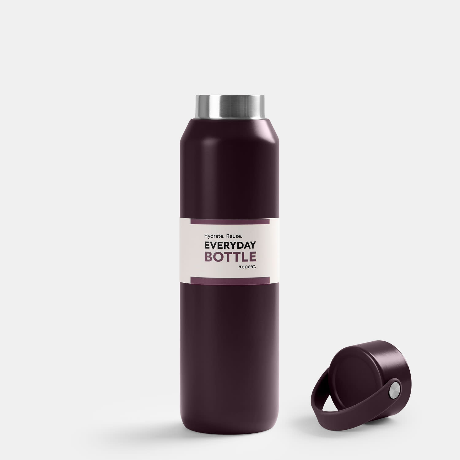 Κάνε κλικ για να δεις την εικόνα 3 του Sentio Παγούρι Θερμός 600ml Cherry Lacquer