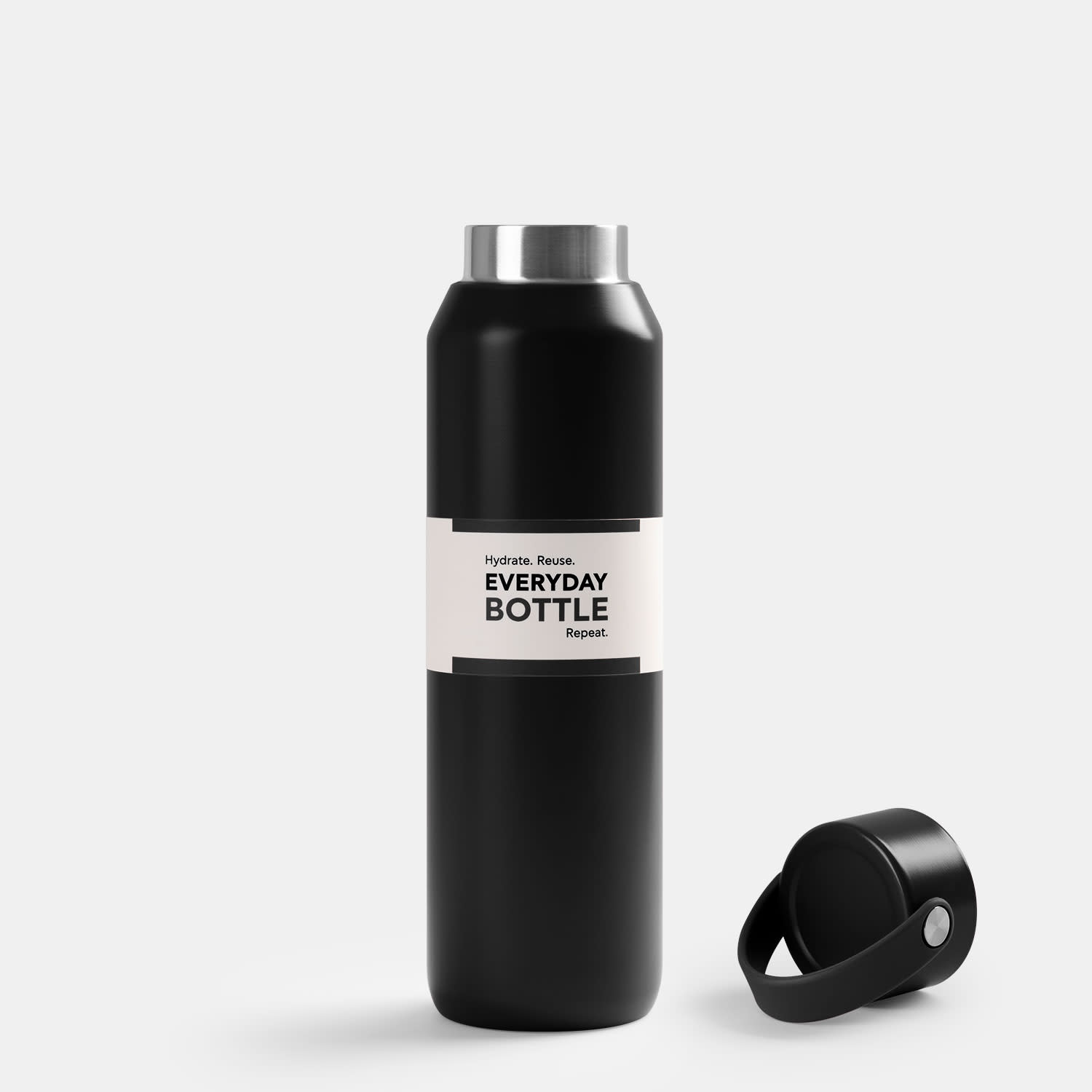 Εικόνα 3 του Sentio Παγούρι Θερμός 600ml Μαύρο