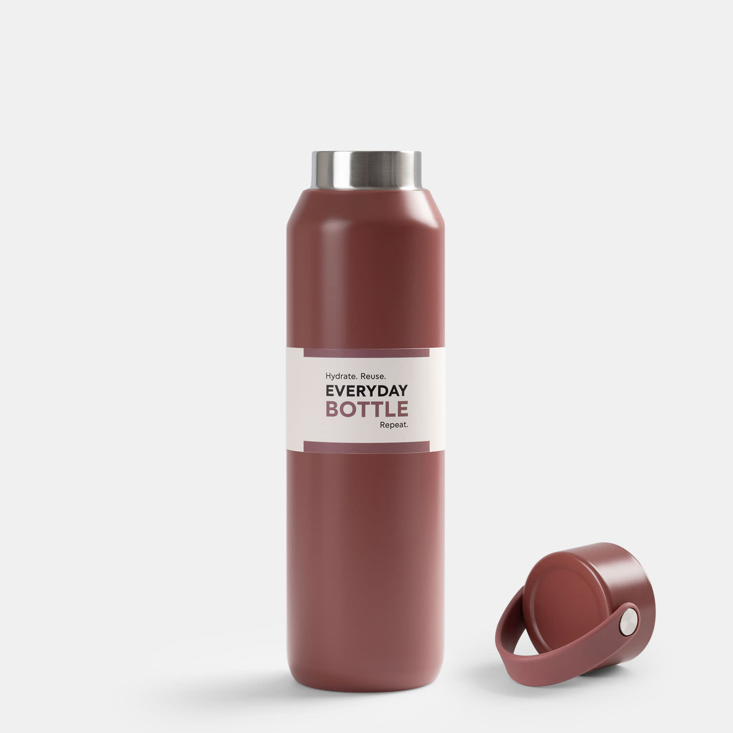 Εικόνα 3 του Sentio Παγούρι Θερμός 600ml Dusty Rose