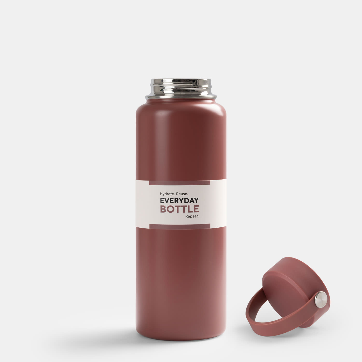Εικόνα 3 του Sentio Παγούρι Θερμός 1000ml Dusty Rose