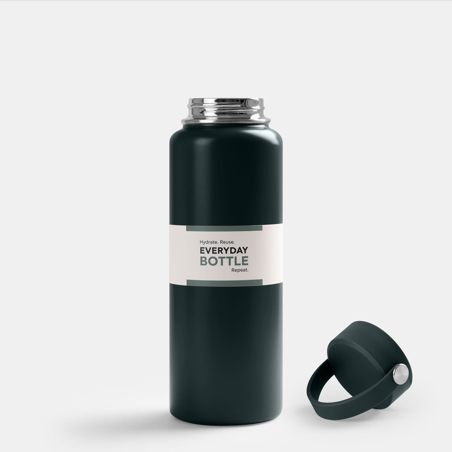 Εικόνα 3 του Sentio Παγούρι Θερμός 600ml Πράσινο