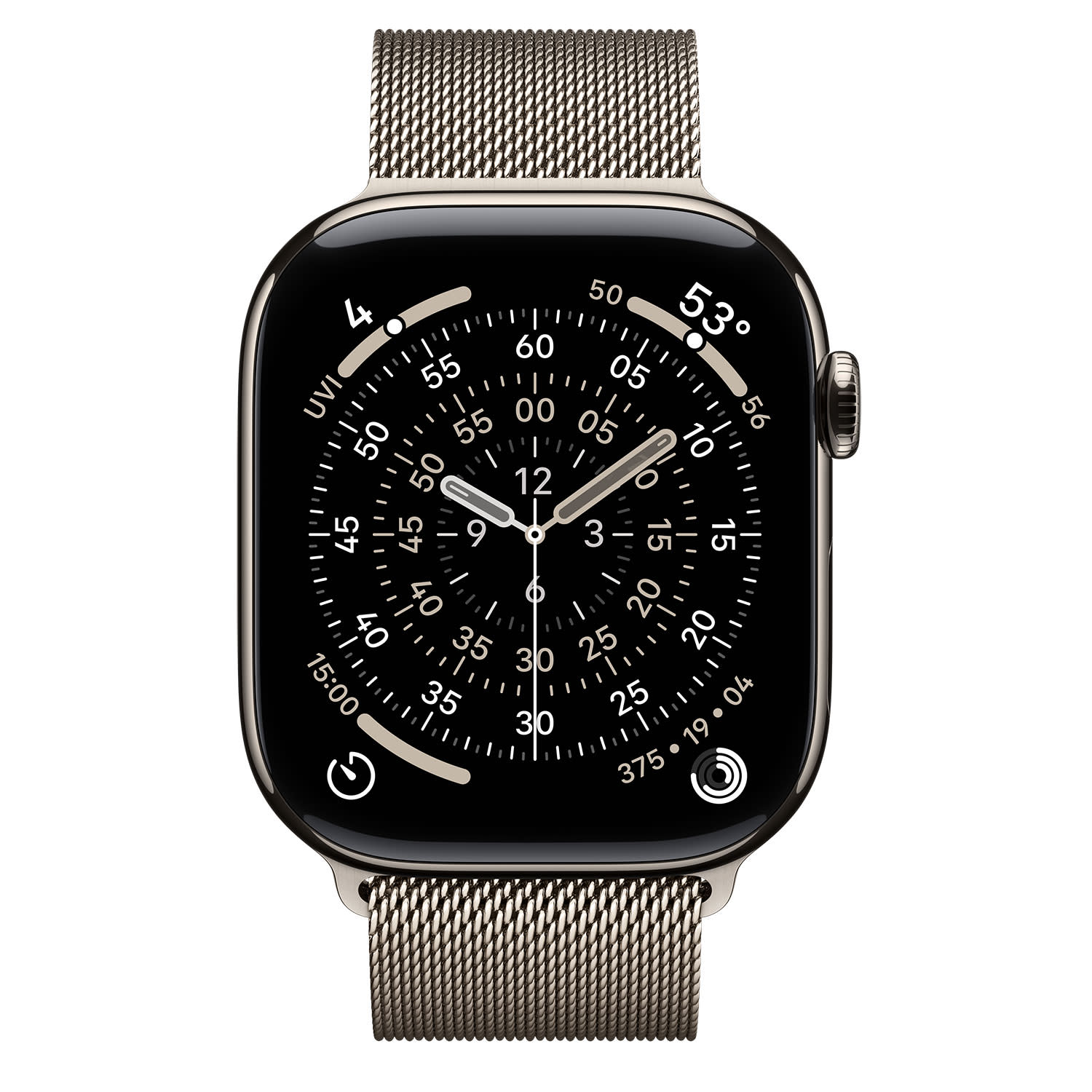 Εικόνα 3 του Apple 46mm Natural Milanese Loop S/M